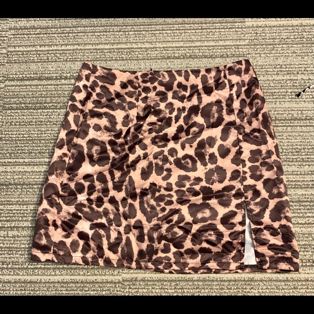 Cheetah skirt